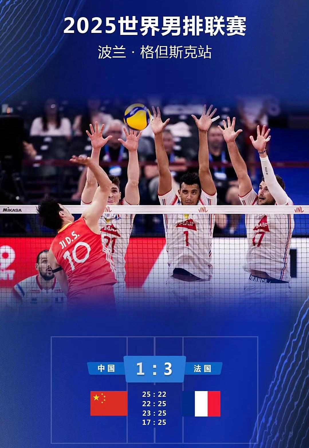 中国队险胜法国队，安赛龙统治全场